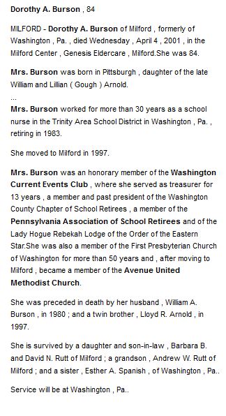 Dorothy Burson